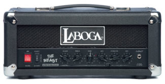 E-Gitarren-Topteil von Laboga, schwarz