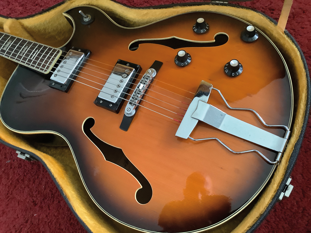 レア ARIA 500N MIJ JAPAN VINTAGE フルアコ 175 1970年代初期 Aria