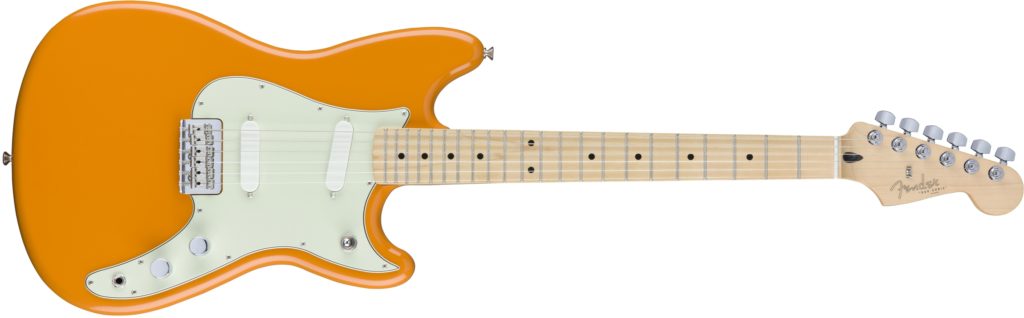Duo-Sonic, Maple Fingerboard, Capri Orange