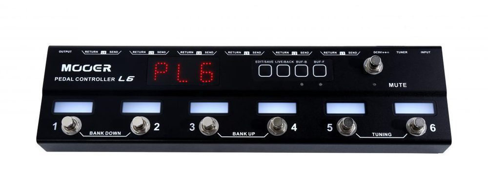 Das Mooer PC L6 Pedal Front