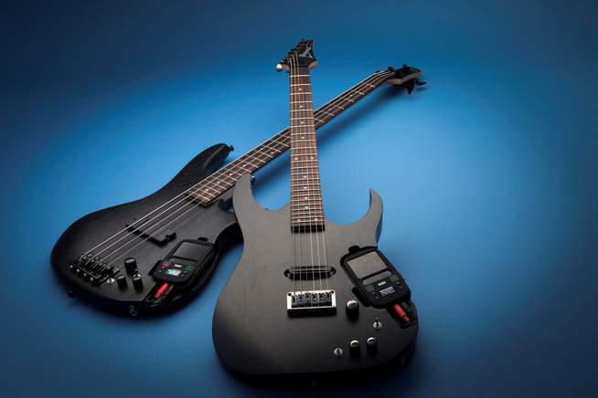  IBANEZ RGKP6 & SRKP4 MIT EINGEBAUTEM KORG KAOSS PAD