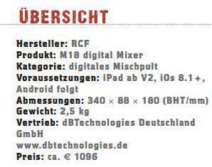 RCF M18_profil