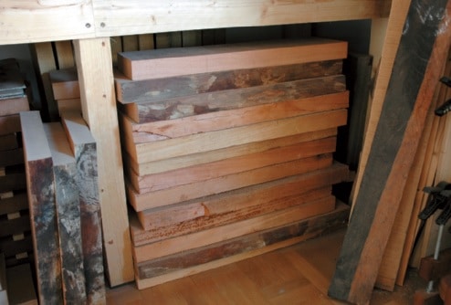 Holzlager