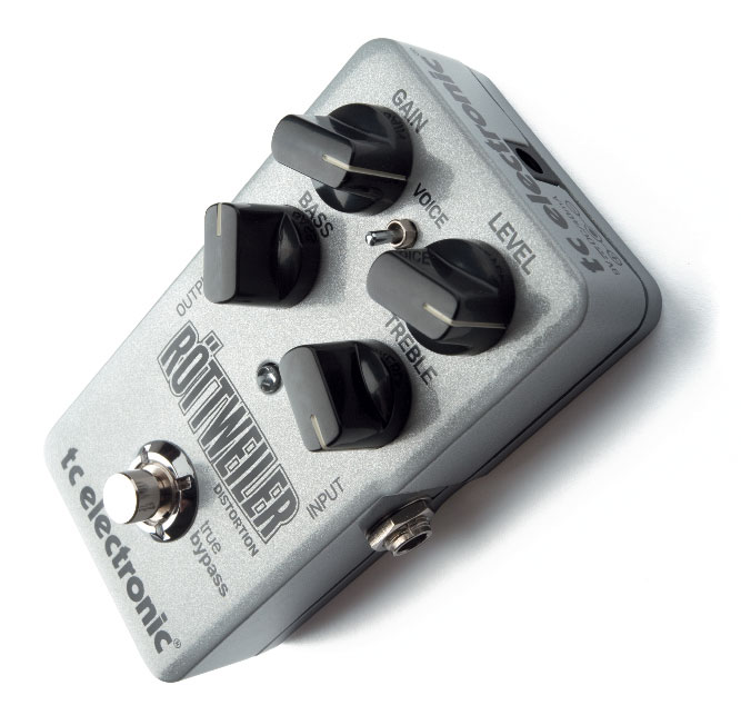 Distortion-Pedal von TC Electronic, grau