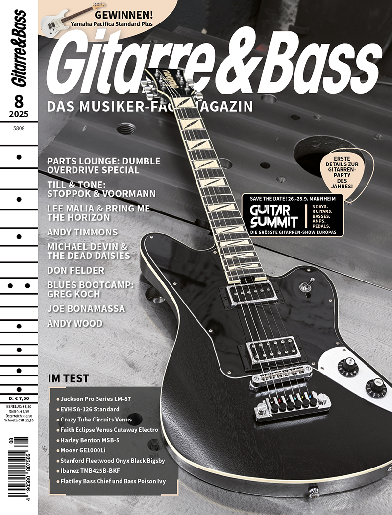 Produkt: Gitarre & Bass 8/2025