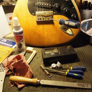 Werkzeug zum Gitarrentuning