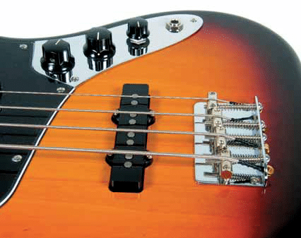 Positionierung des Stegpickups