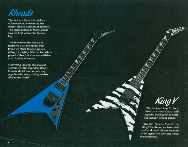 Jackson RR und King V 1989
