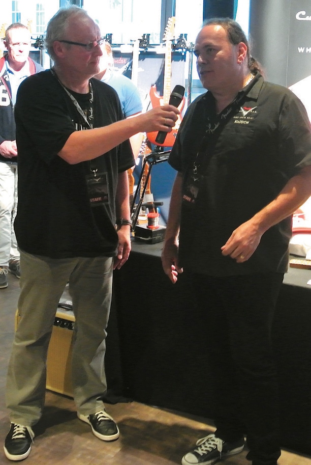 John Cruz im Interview mit Gernold Linke