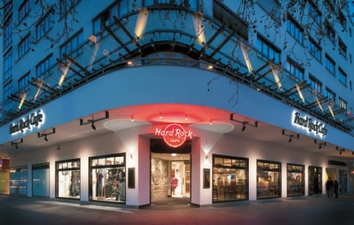 Hard Rock Café Berlin Außenansicht