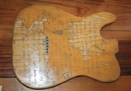 Butterscotch Tele-Body