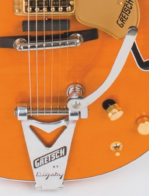 Bigsby ohne Andruckrolle