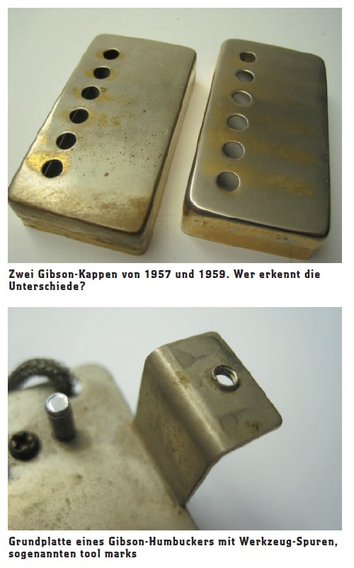 Gibson-Kappen von 1957 und 1959