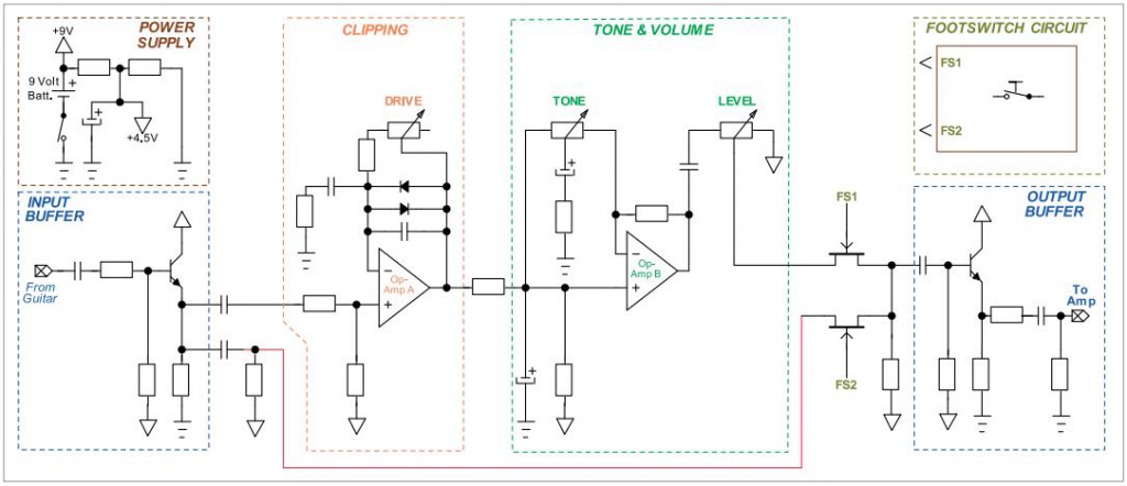 Tubescreamer Schaltung