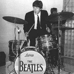 Paul on drums