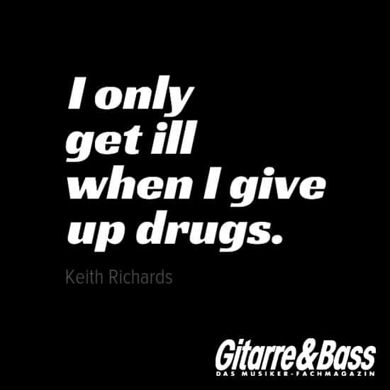 Keith Richards Beste Zitate Gitarre Bass