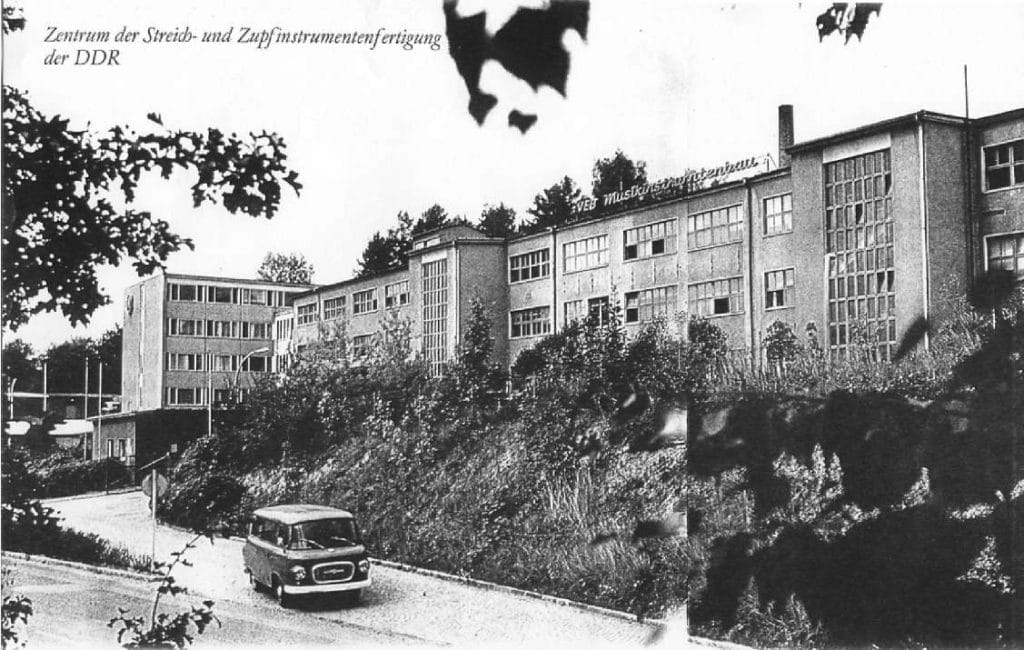 Das Hauptgebäude der Musima