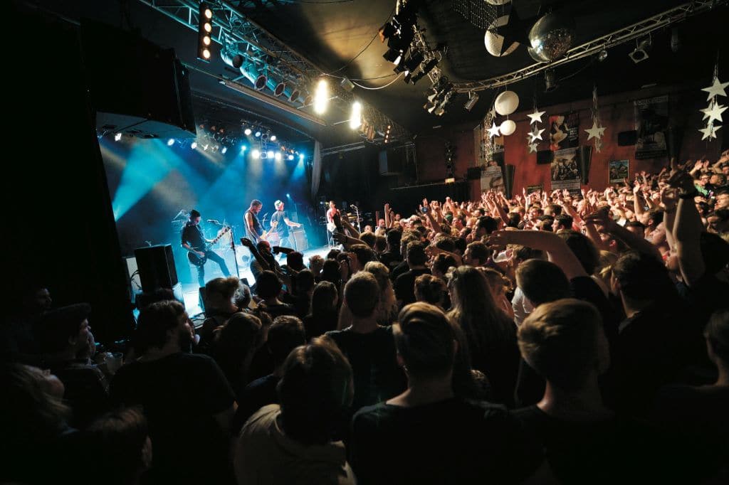 Beatsteaks auf der Bühne in Osnabrück