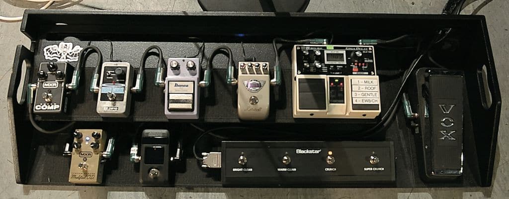 Bernd Kurtzkes Pedalboard