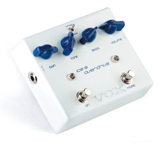 Overdrive-Pedal von Vox, weiß