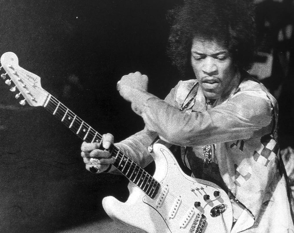 Jimi Hendrix Beste Zitate Gitarre Bass