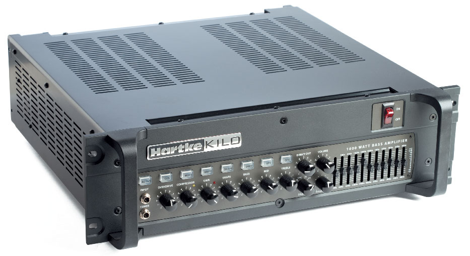 Bass-Vollverstärker-Topteil von Hartke, schwarz