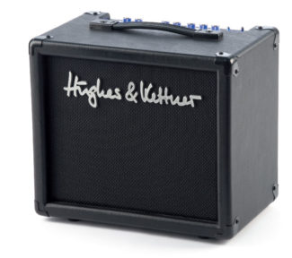 E-Gitarren-Verstärker von Hughes & Kettner, schwarz