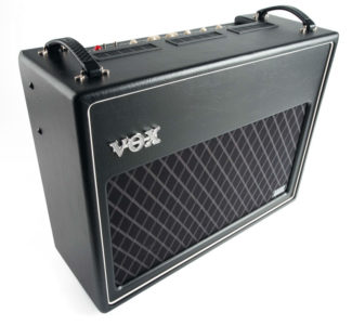 Combo-E-Gitarren-Verstärker von Vox, schwarz