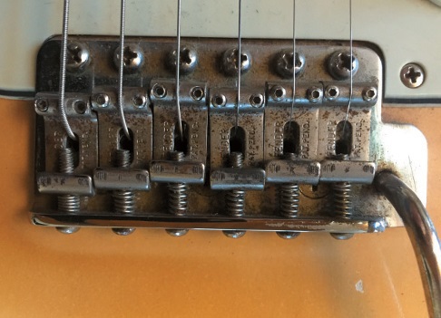 Vibrato der Fender Gitarre