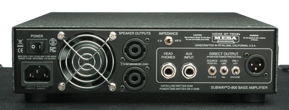 Mesa Subway D-800 und Ultra Lite 1x12 Bass