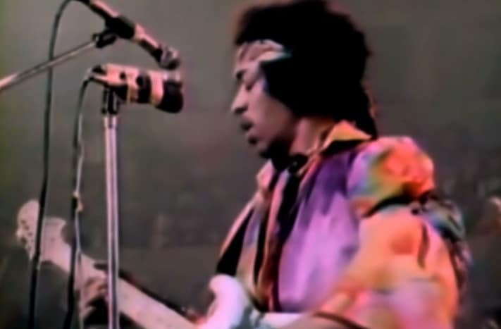 Jimi Hendrix in der Royal Albert Hall