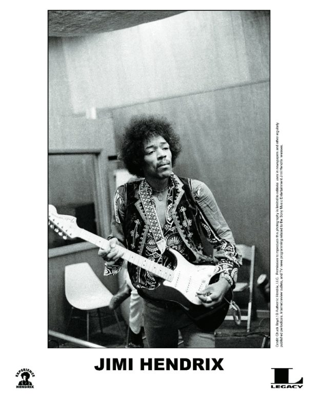 Jimi Hendrix im Studio