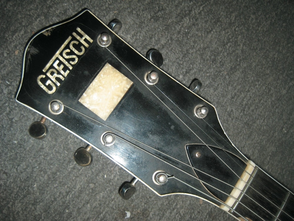 Gretsch-Fälschung - Kopfplatte