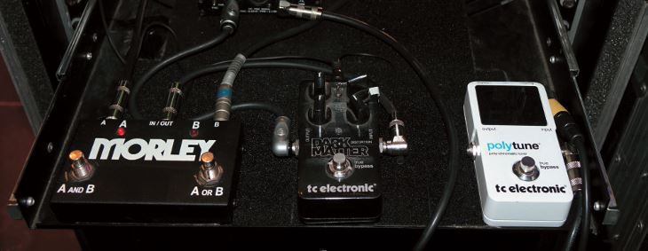 Morley-A/B-Schalter, TC Electronic Dark Matter Distortion, TC Electronic Polytune