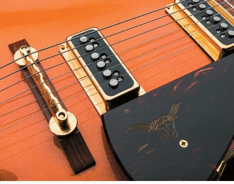Gretsch Dynasonic-Pickups sorgen für den Twang!