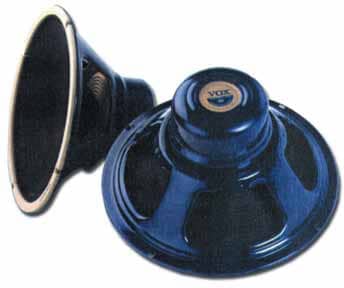 Zu hohem Maße mitverantwortlich für den legendären Sound der alten und neuen Vöxe waren die von Celestion hergestellten Blue- Bulldog-Lautsprecher.