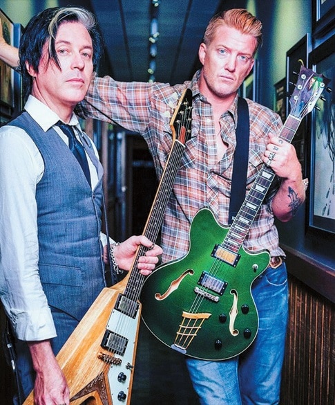 Troy Van Leeuwen und Josh Homme