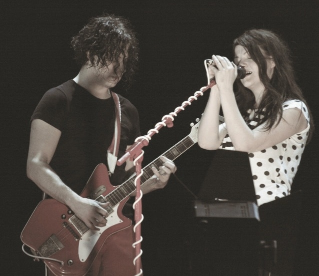 Jack White mit White Stripes Kollegin Meg White