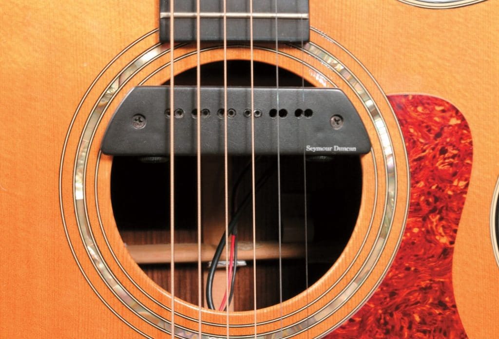 Fire&Stone für Westerngitarre Piezo Pickup Tonabnehmer Akustik-Gitarre 
