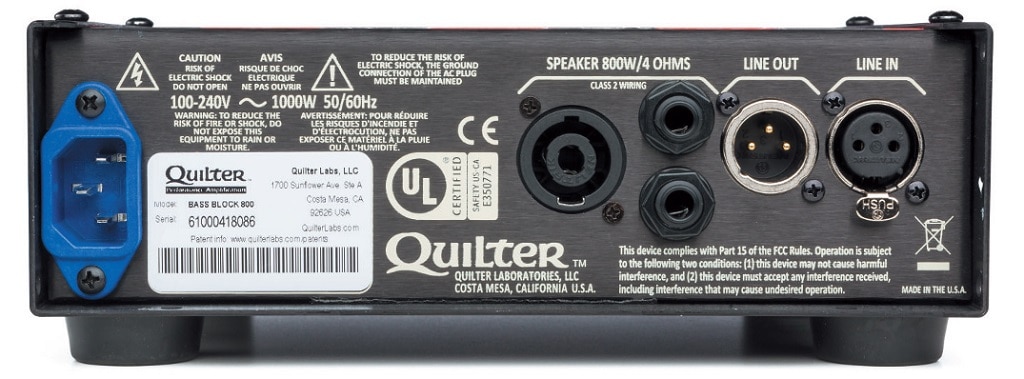 Quilter Bass Block 800