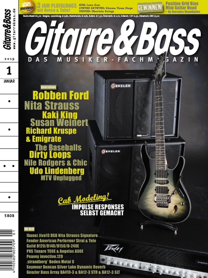 Produkt: Gitarre & Bass 1/2019 Digital