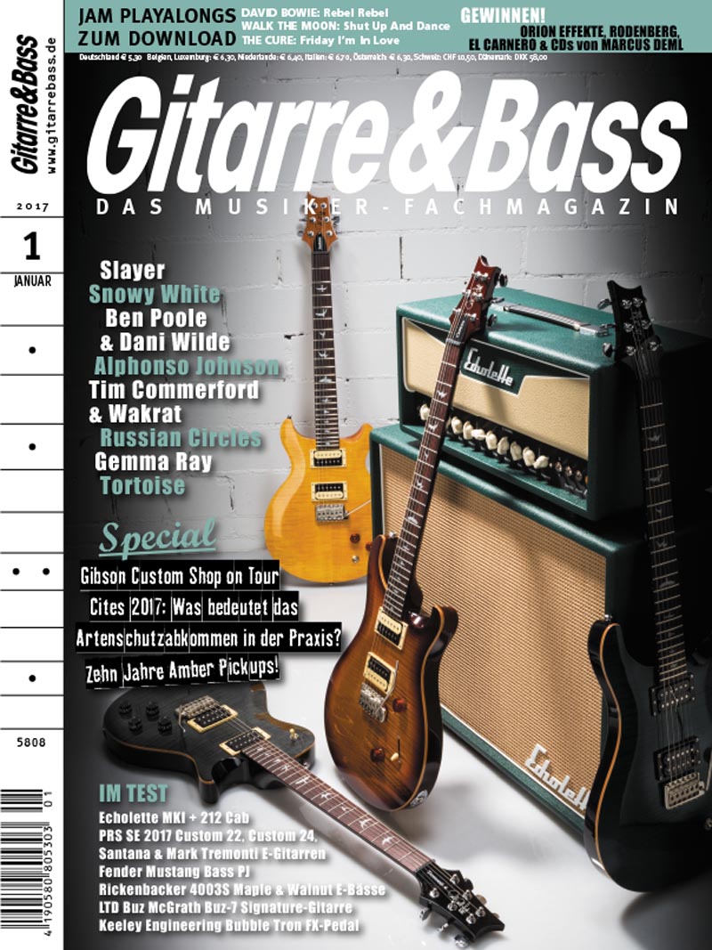 Produkt: Gitarre & Bass Digital 01/2017