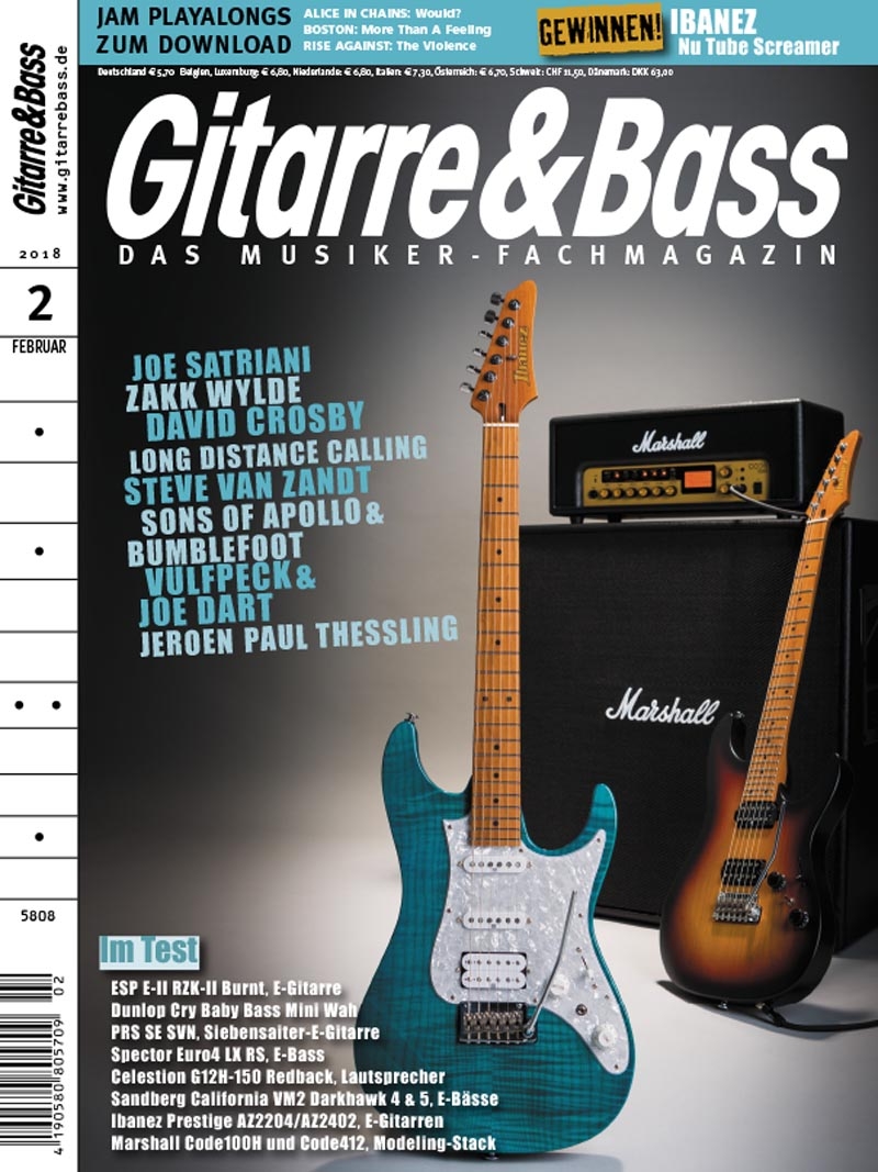 Produkt: Gitarre & Bass Digital 02/2018