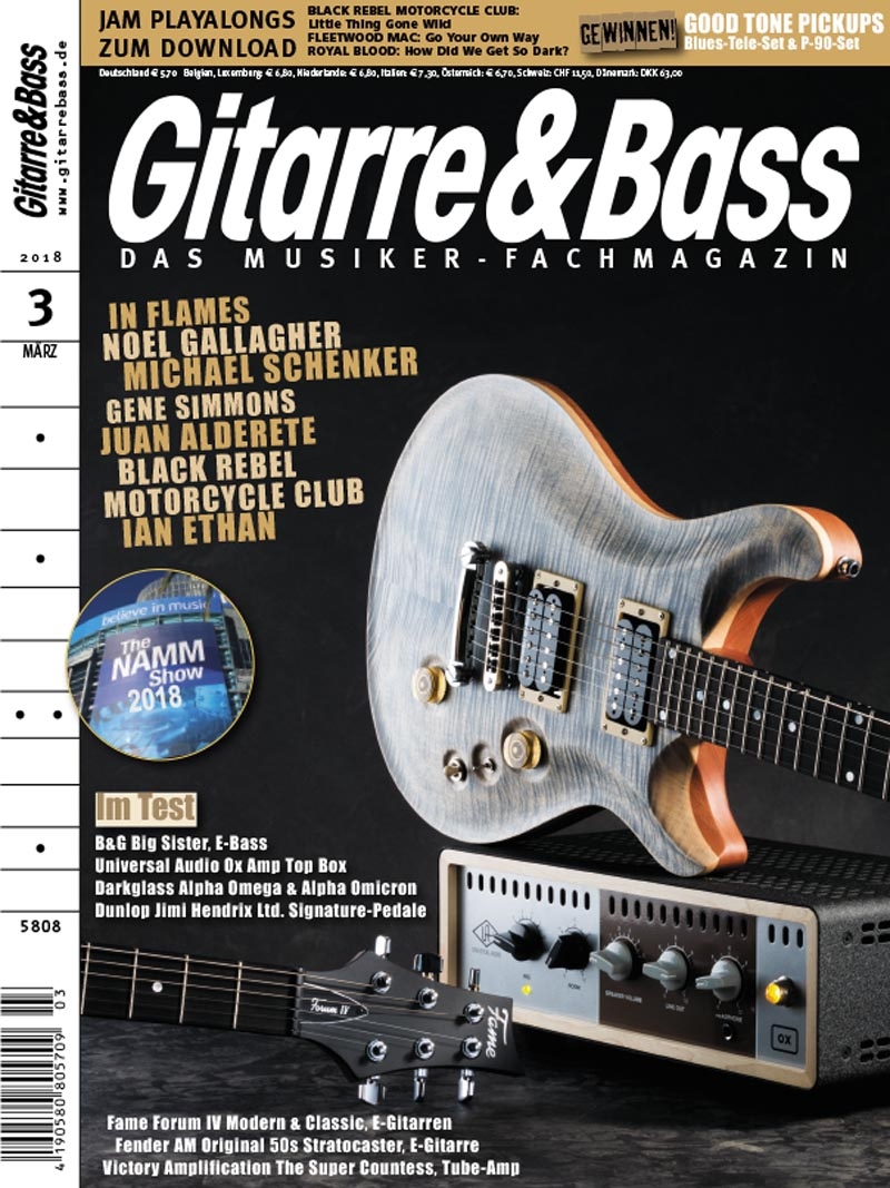 Produkt: Gitarre & Bass Digital 03/2018