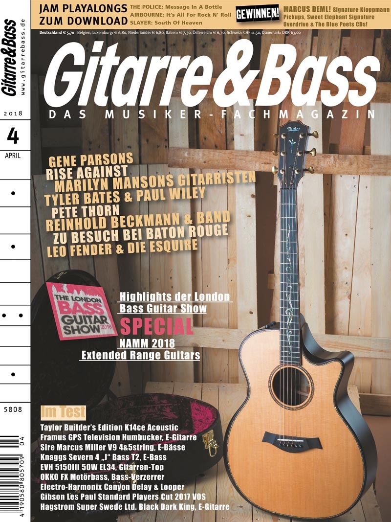 Produkt: Gitarre & Bass Digital 04/2018