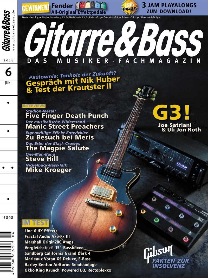 Produkt: Gitarre & Bass Digital 06/2018