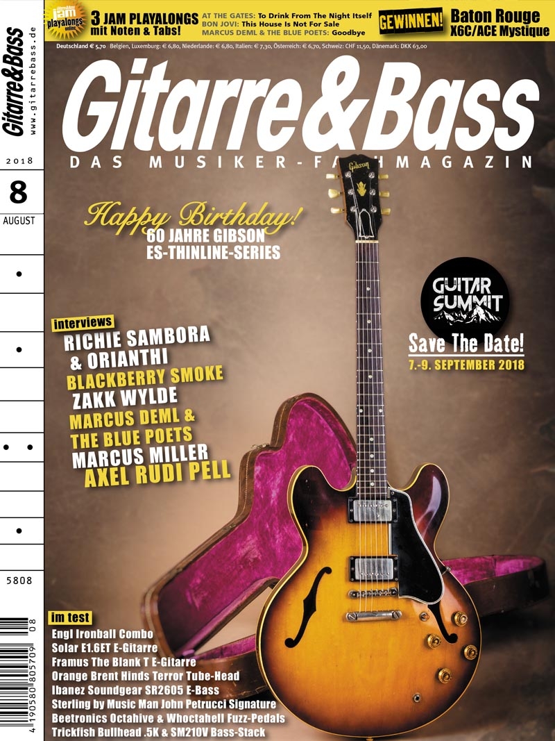 Produkt: Gitarre & Bass Digital 08/2018