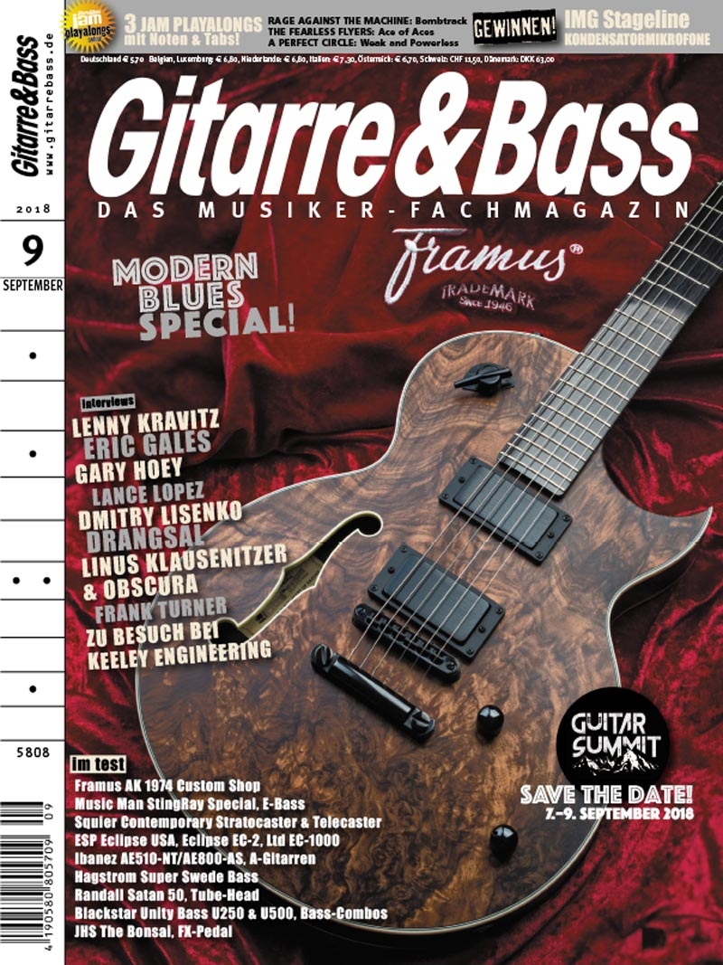 Produkt: Gitarre & Bass Digital 09/2018