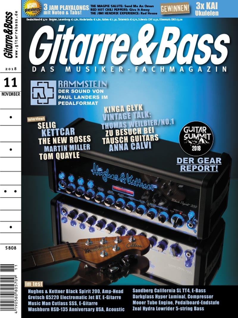 Produkt: Gitarre & Bass Digital 11/2018