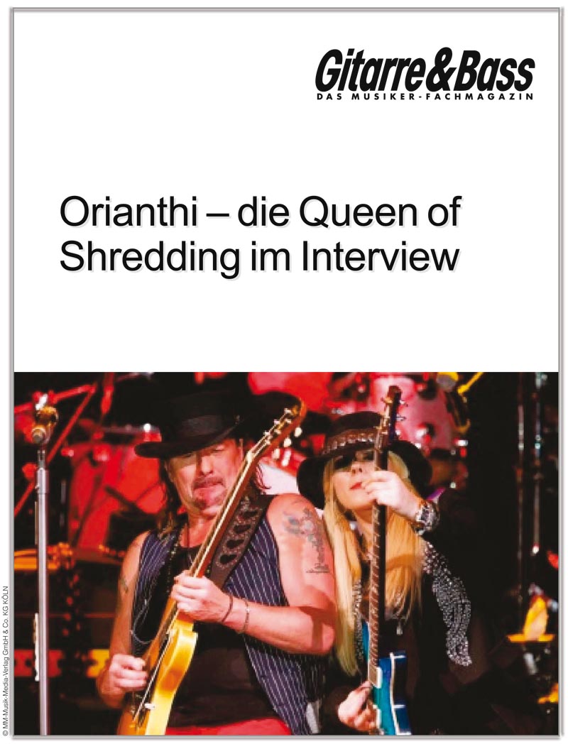 Produkt: Orianthi – die Queen of Shredding